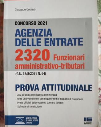 MANUALE CONCORSO 2021 AGENZIA DELLE ENTRATE