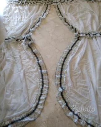 Shabby chic tende + mantovane