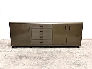 Credenza con frigorifero integrato, anni '60