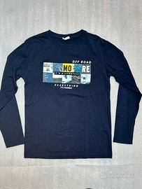 T-shirt manica lunga ragazzo tg 13/14 anni