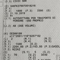 Turbina honda civic 2.2