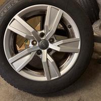 Audi /skoda cerchi da 16 gomme neve 205/60 16