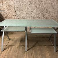 Scrivani in vetro temperato 150 cm x 65 cm