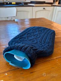 Borsa acqua calda SOXO cover maglia blu