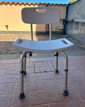 Sedia per doccia anziani