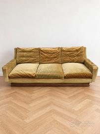 Divano Mid-Century in Velluto anni '50