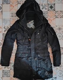 Giubbotto Parka Nero Da Donna Khujo