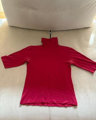 Maglia dolcevita rossa Antonella
