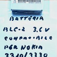Batteria BLC-2  3.6v compatibile x Nokia 3310/3330