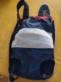 Marsupio per trasporto cani 5/8 kg nuovo