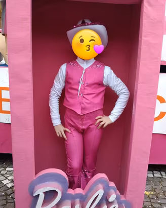 Vestito da Barbie, usato solo una volta, 12 anni