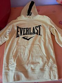 felpa everlast 12 13 anni gialla estate montagna 