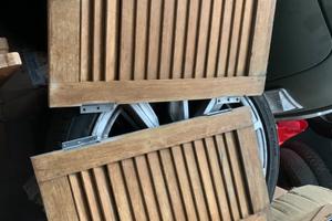 Sportelli in legno barca a vela