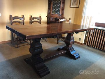 Tavolo fratino rustico