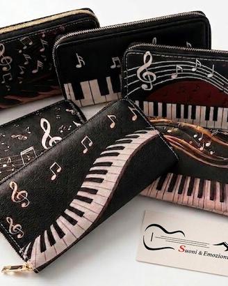portafogli donna musica 