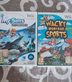 Giochi Wii - Sims e Wacky World
