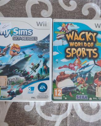 Giochi Wii - Sims e Wacky World