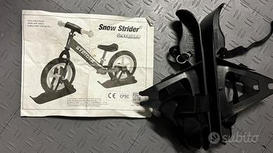 Kit Sci da Neve per Bici Strider 12" Snow Strider