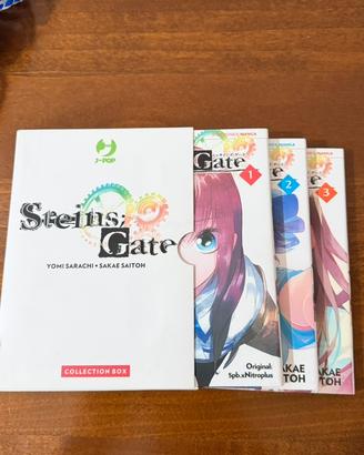 Collection Box di Steins;Gate edito da J-POP Manga