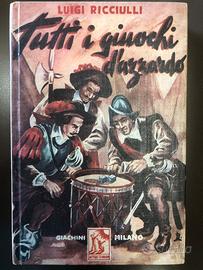Libro tutti i giuochi… stampa 1966
