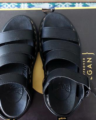 dr. martens sandali neri t. 36 blaire