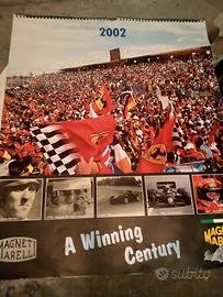 calendario formula 1 Magneti Marelli vintage 