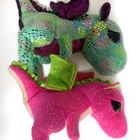 Set di Peluche Ty Beanie Boos Collection - Draghi