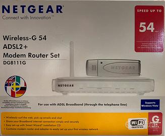 NETGEAR DGB111G Wireless G 54 ADSL2+