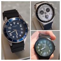 Lotto tre orologi 