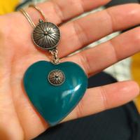 collana in giada e argento 925