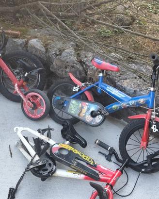 Biciclette da risistemare