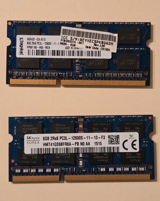 Ram pc portatile 8gb