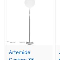 Lampada da terra Castore di Artemide
