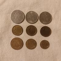 Monete francesi Francs e Centimes