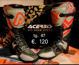 Stivali enduro uomo tg. 47