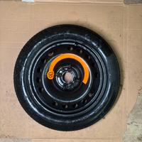 Ruotino di scorta da 16 alfa romeo mito 500 abarth