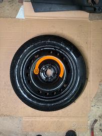 Ruotino di scorta da 16 alfa romeo mito 500 abarth