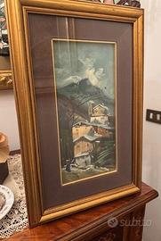 Quadro Autore Vito Donato Paesaggio olio su tela