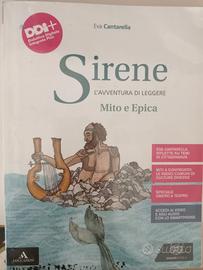 libro scolastico Sirene Mito ed Epica 