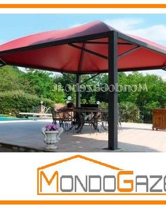 gazebo maxi 10x10 sun copertura professionale new