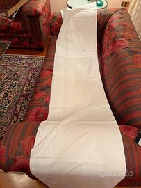Lenzuolo/tenda fatto a mano inizio 1900(240×280)