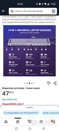 Docking station per Mac e windows