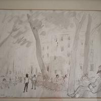 QUADRO AUTENTICO MICHELE CASCELLA