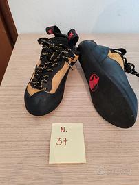 Scarpette d'arrampicata climbing n. 37 e n. 38