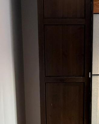 2 moduli pax ikea 50 50 236 con anta color noce