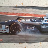 Poster Heinz Harald Frentzen Williams FW21 + Mika