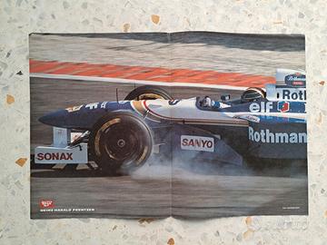 Poster Heinz Harald Frentzen Williams FW21 + Mika