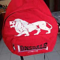 zaino rosso Lonsdale