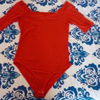 Set body e maglietta rossi