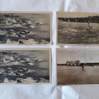 Cartoline epoca fascista della traversata del Po